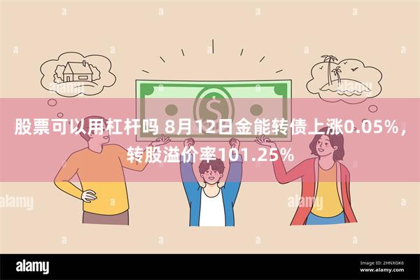 股票可以用杠杆吗 8月12日金能转债上涨0.05%，转股溢价率101.25%