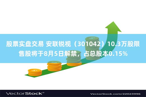 股票实盘交易 安联锐视（301042）10.3万股限售股将于8月5日解禁，占总股本0.15%